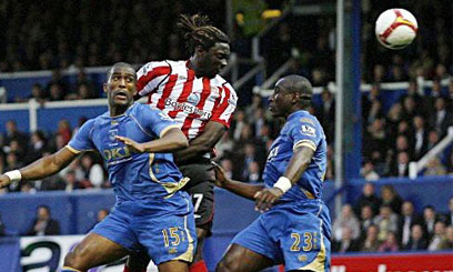 Sunderland loses 3-1 at Portsmouth