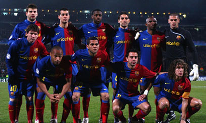Barcelona take centre stage