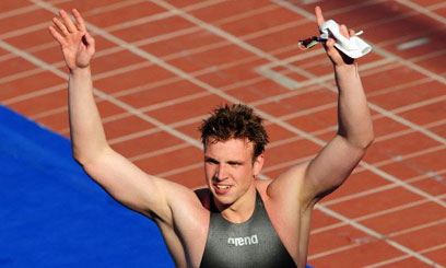 Biedermann shocks Phelps