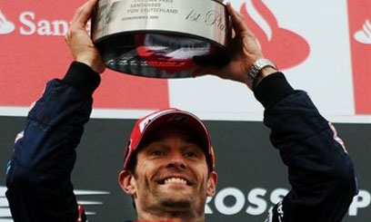 Webber claims maiden F1 victory