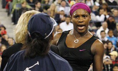 Serena gets mad-so what?