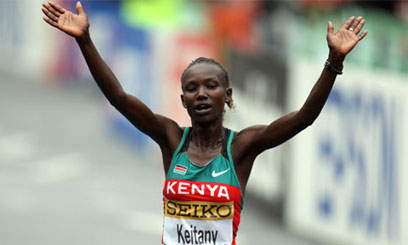 Keitany storms through Birmingham