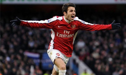 Supersub Cesc fab as Arsenal down Villa