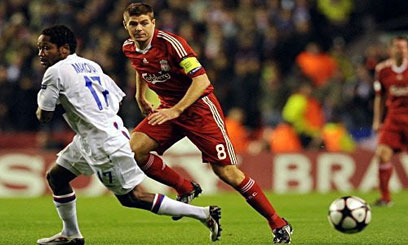 Gerrard targets quick return to Champions League