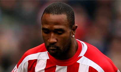 Stoke City striker arrested