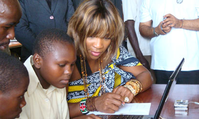 Serena opens second school