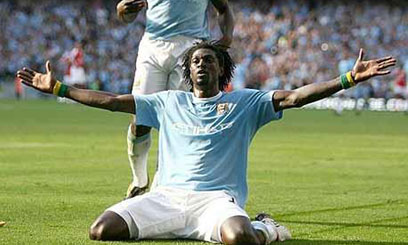Adebayor told to cool it