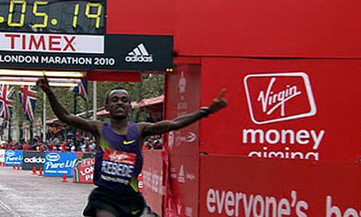 Kebede wins London as Wanjiru pulls out