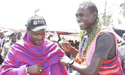 Kilgoris rocks to Rudisha beat