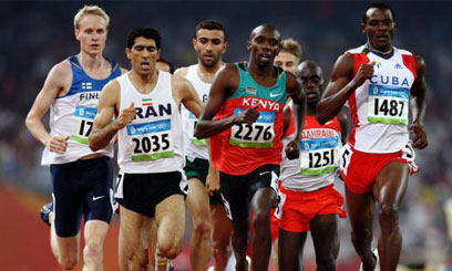 Lalang leads sweep in 800m