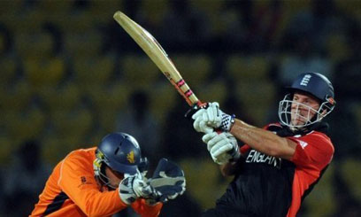 England survive scare
