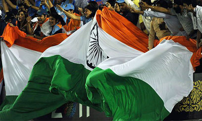 India fans revel in victory