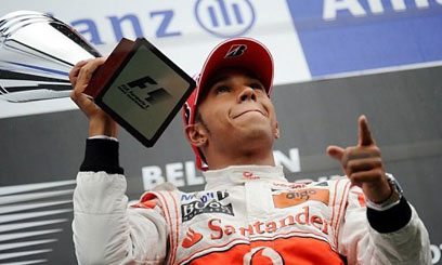 Hamilton starts mind games