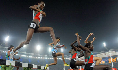 Kiprop, Chemos sparkle in Doha