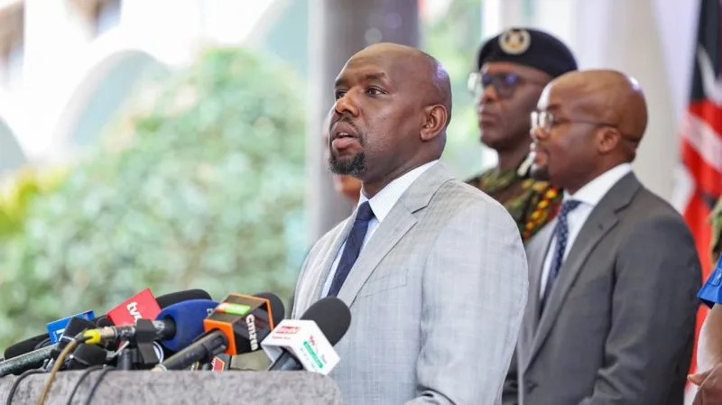 Murkomen confirms June 25 protest notification, says protesters must identify goons