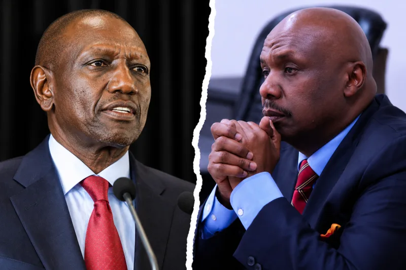 ‘Do your worst!’: Ruto blasts Moi-owned Standard amid fallout with Gideon