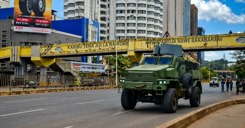 Police deploy apparent sonic cannons to disperse June 25 protesters in Nairobi CBD