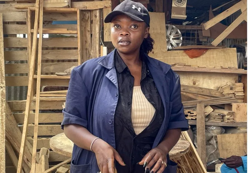 This wood hustle is working for Mercy Murugi Munyi