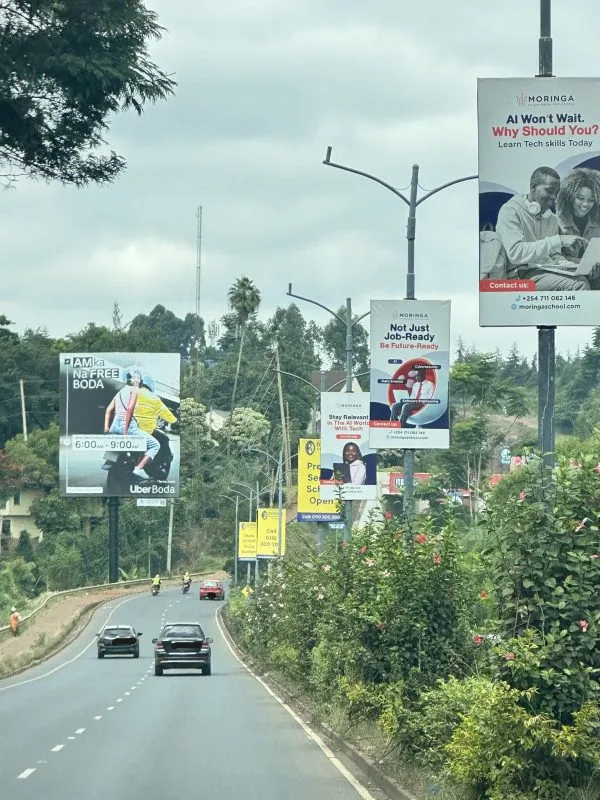 Senator Olekina Calls For Nationwide Removal Of Roadside Billboards, Citing Safety Risks And Urban Disorder