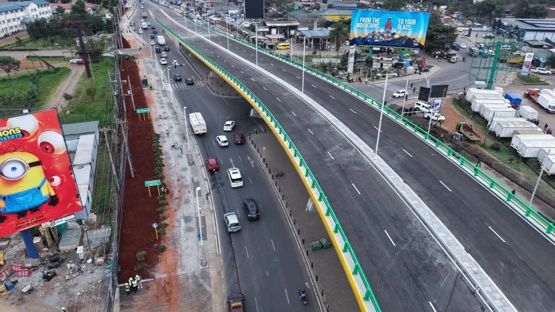 Ngong-Naivasha Road flyover commissioned to ease traffic congestion