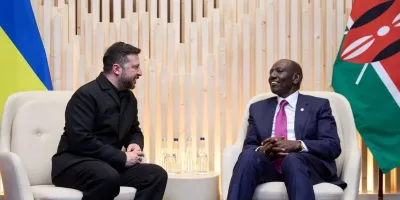 Zelensky, Ruto discuss high-tech cooperation on G7 sidelines in France