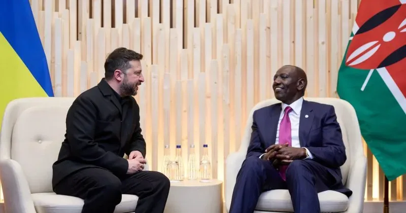 Zelensky, Ruto discuss high-tech cooperation on G7 sidelines in France