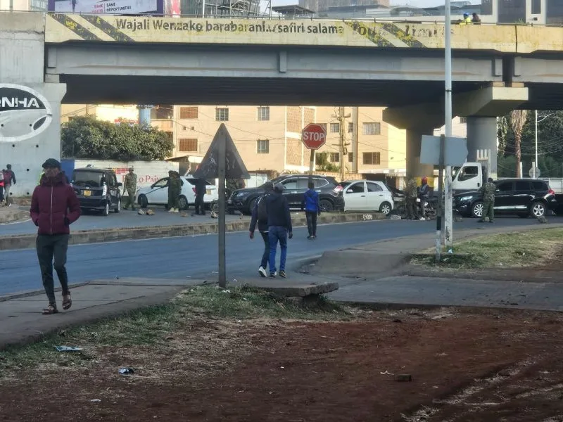 Transport Paralysed as Police Mount Roadblocks Across Nairobi Ahead of Gen Z Anniversary Protests