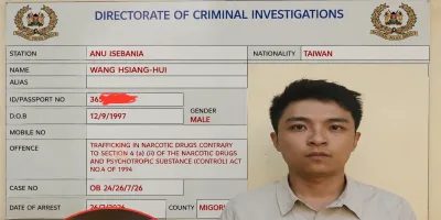 Taiwanese man held after K9 detects heroin at Kenya-Tanzania border