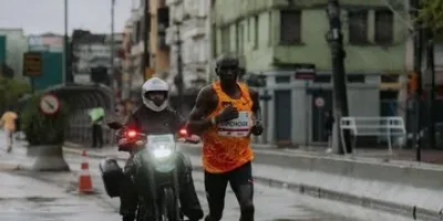 Marathon legend Eliud Kipchoge finishes 12th at Brazilian road race