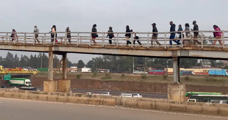 22 pedestrians arraigned in Nairobi over illegal Thika Road crossings