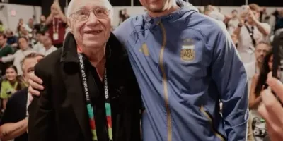 The 91-year-old Argentine journalist covering his 18th World Cup