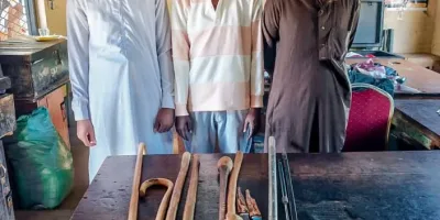 Garissa Police Arrest Three, Recover Assorted Crude Weapons In Intelligence-Led Raid