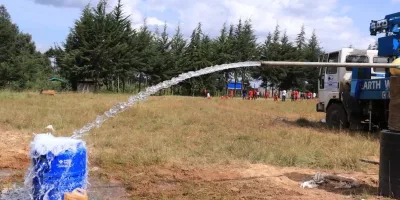 Kuria unveils water project as Ol Kalou by-election race intensifies