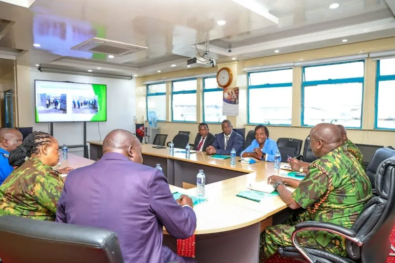 DIG Lagat reviews recovery plans as Utumishi Girls Academy moves closer to full normalcy after deadly fire