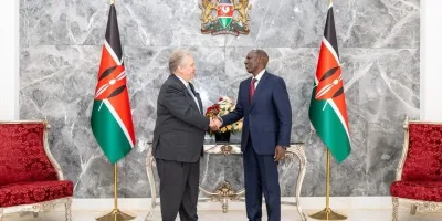 Ruto bids farewell to Belgian envoy, eyes expanded trade and agribusiness investment