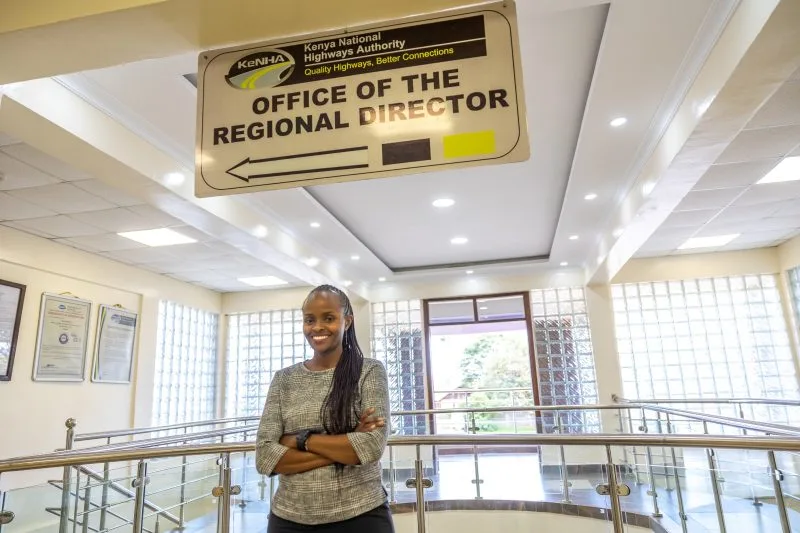 KeNHA Central Regional Director Paves the Way for Young Women in Engineering