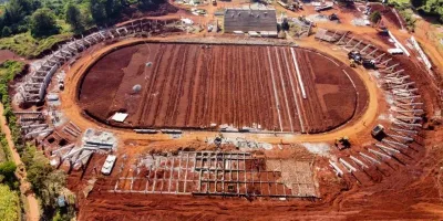 Delays Overcome as Kamariny Stadium Construction Shifts into High Gear