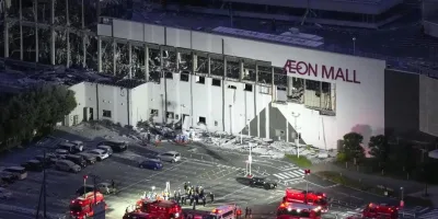 Japan Earthquake: Overnight Search Continues for Missing at Collapsed Mall and Factory