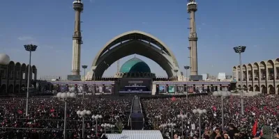 Khamenei’s coffin carried through Shia shrines as ceremonies held in Iraq
