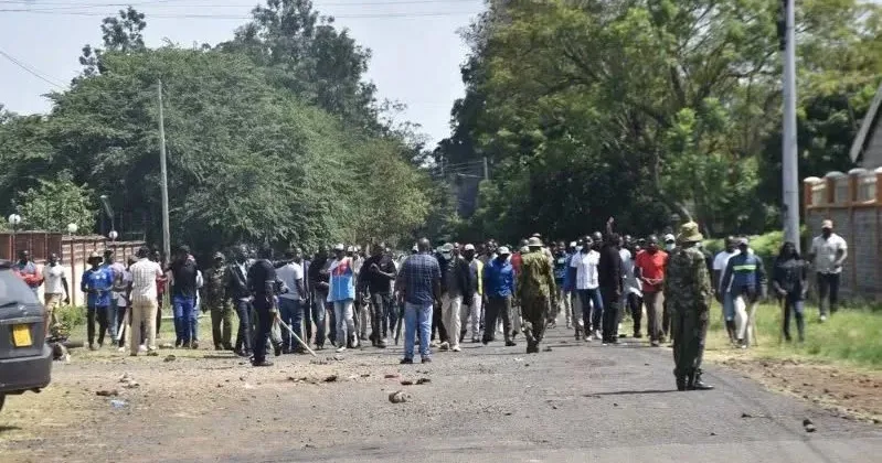 One Killed, Several Injured as Clashes Erupt Outside Kisumu Church Attended by Orengo
