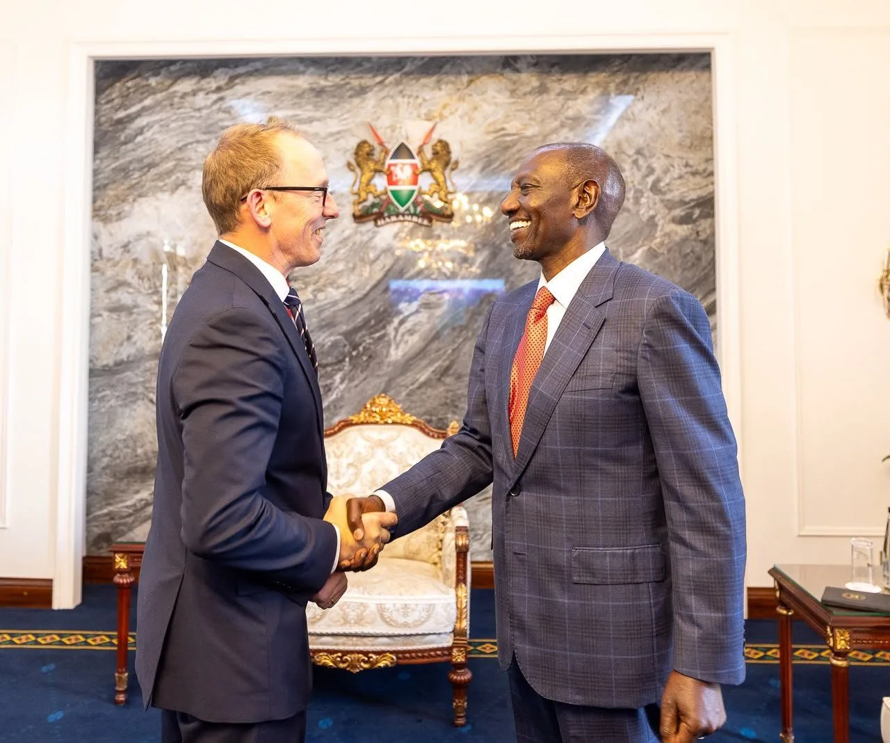 Ruto, UK Envoy Discuss Trade, Infrastructure and Regional Security