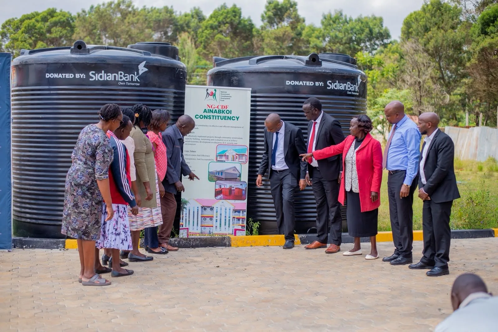 Sidian Bank Expands WASH Programme with Water Tanks for Schools in Western Kenya