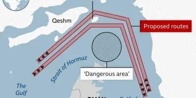 US insists Strait of Hormuz is open as it exchanges strikes with Iran