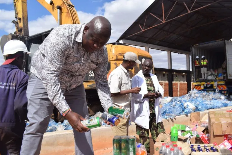 KRA destroys illicit goods worth Sh218mn in crackdown