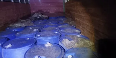 Seven Held After Thika Raid Uncovers Illicit Ethanol, Fake Cigarettes