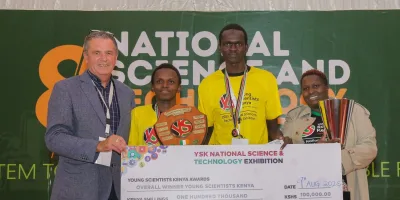 How a National Science Exhibition opened new doors for two Kenyan students