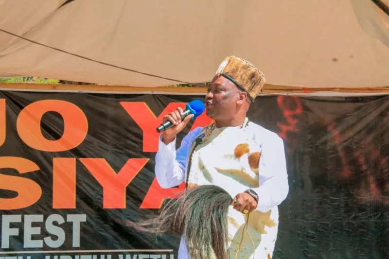 Muli champions traditional leadership at Tanzania’s 7.7 cultural festival