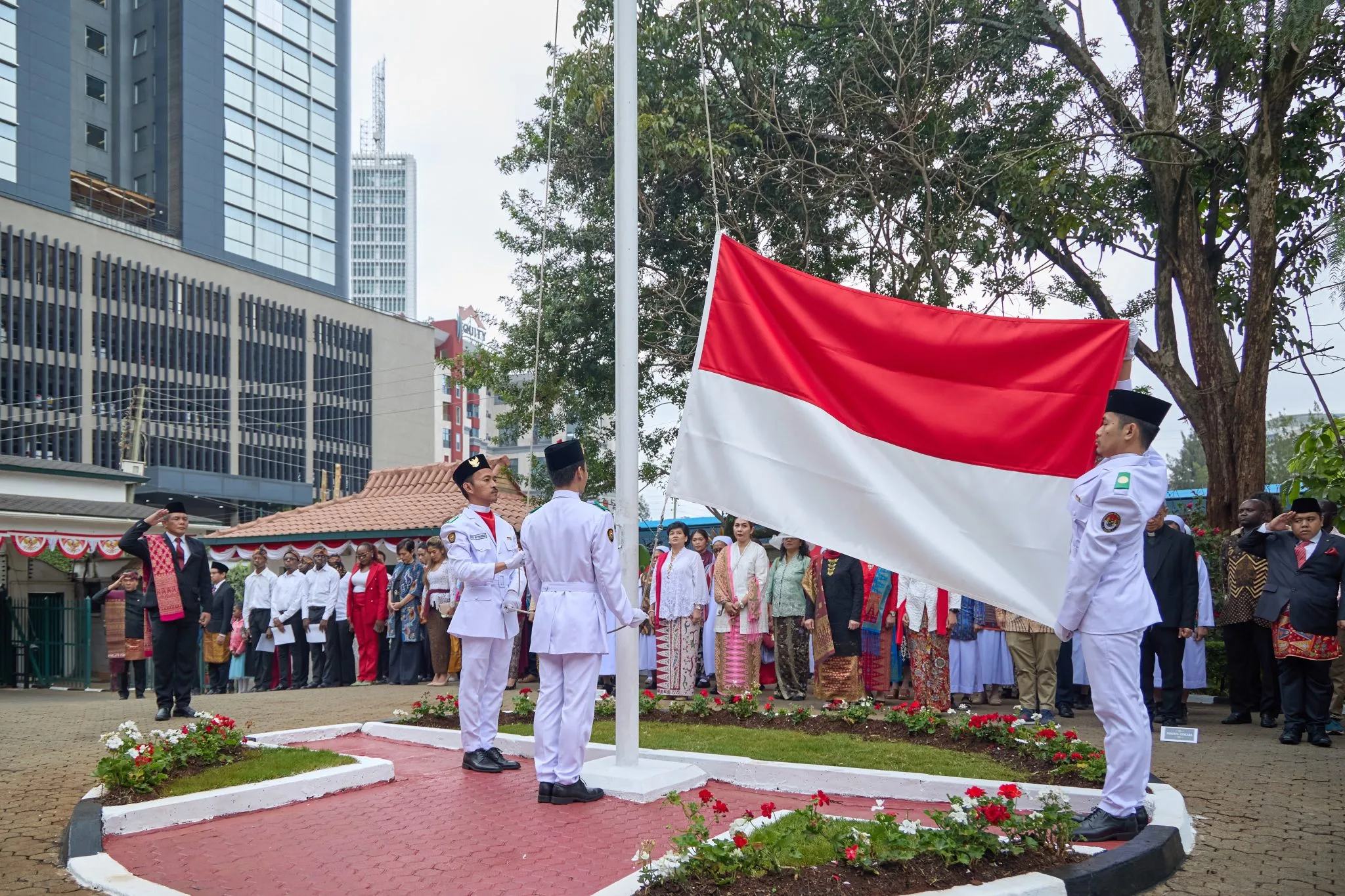 Indonesia’s 81st Independence Day marked with flag-raising ceremony in Nairobi