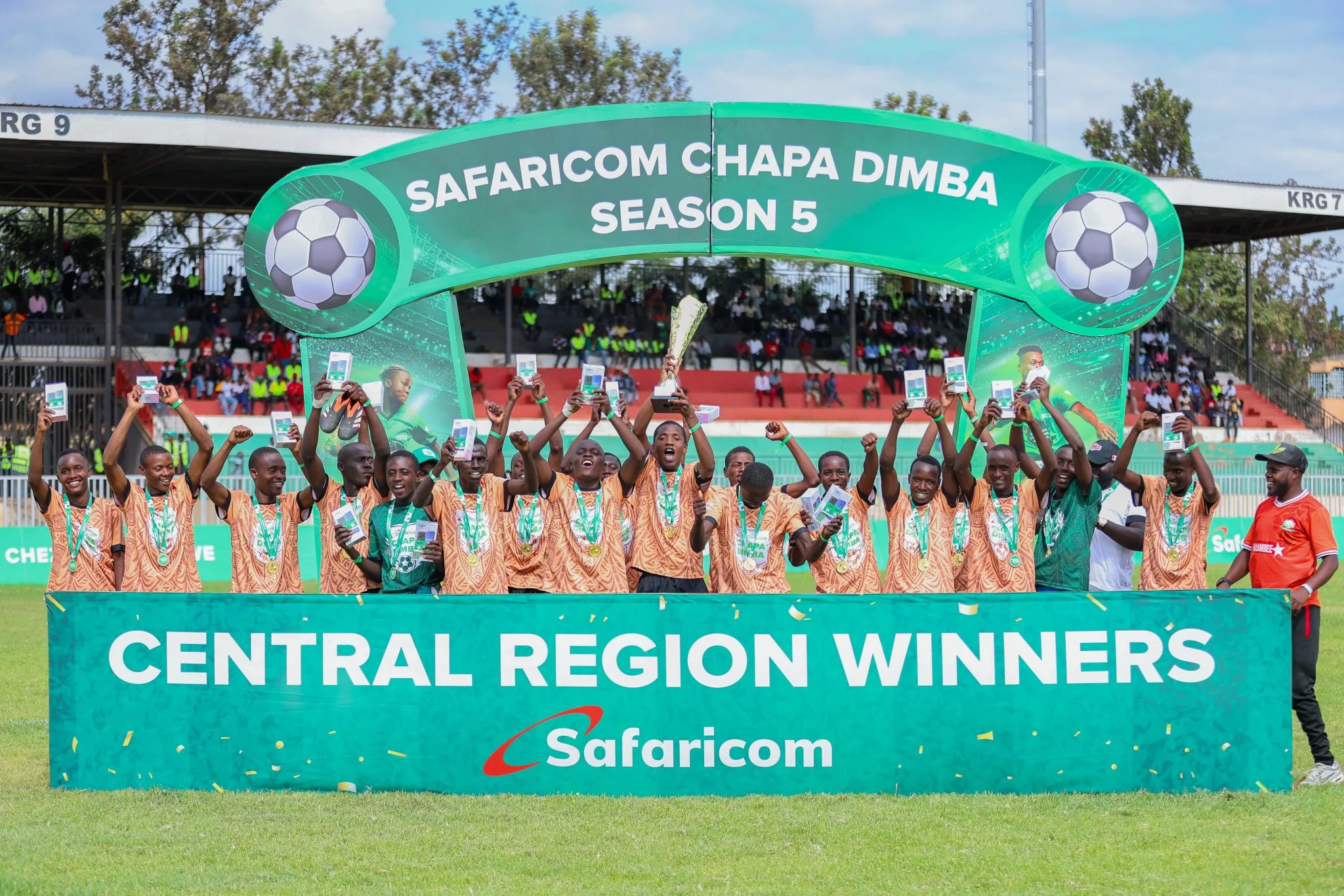 St. Joseph Starlets Murang’a, LYSA clinch Safaricom Chapa Dimba titles in Central region