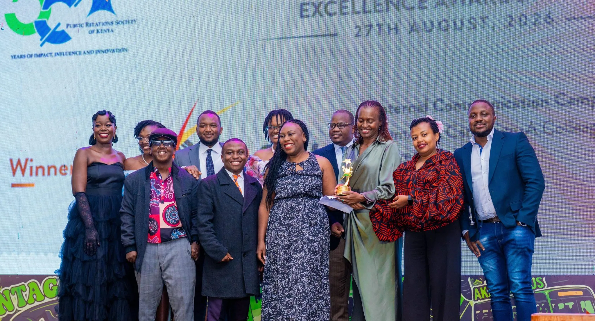 Tim-Sky Media Services wins two PRSK awards, Bev Naliaka gets Moran honour